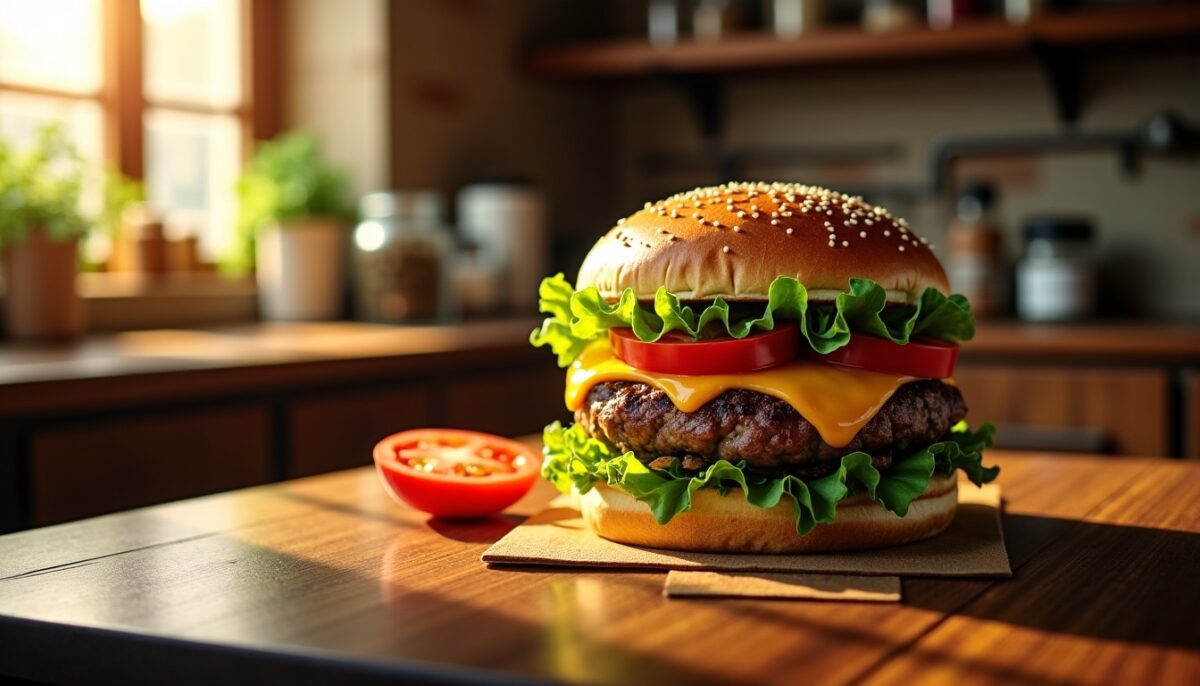 Burger Maison : Transformez un Simple Sandwich en un Véritable Festin Gourmand ! Burger Maison : Transformez un Simple Sandwich en un Véritable Festin Gourmand !