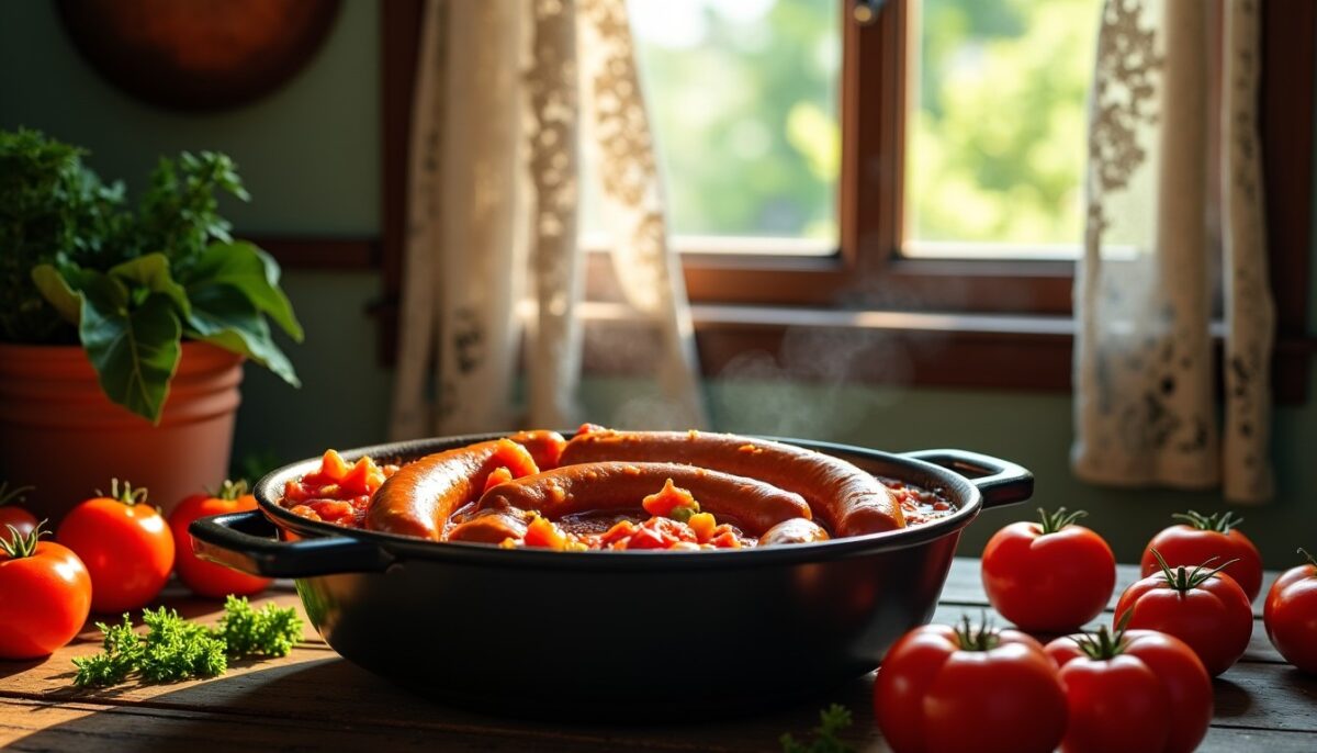 Rougail Saucisse : La Recette Créole Authentique et Facile à Réaliser Rougail Saucisse : La Recette Créole Authentique et Facile à Réaliser