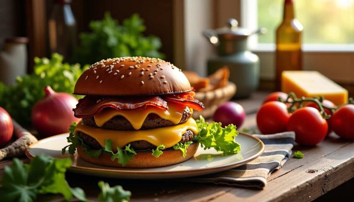 Découvrez la recette authentique du savoureux burger savoyard traditionnel