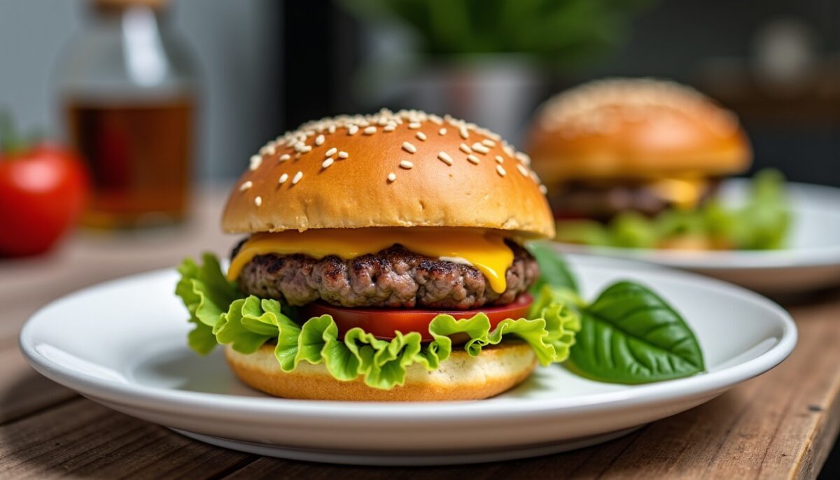 Découvrez la recette gourmande du burger maison au reblochon, un délice fondant à savourer sans modération