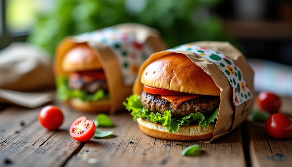 Emballez vos burgers : Découvrez les types de wrappers, astuces pratiques et recettes savoureuses
