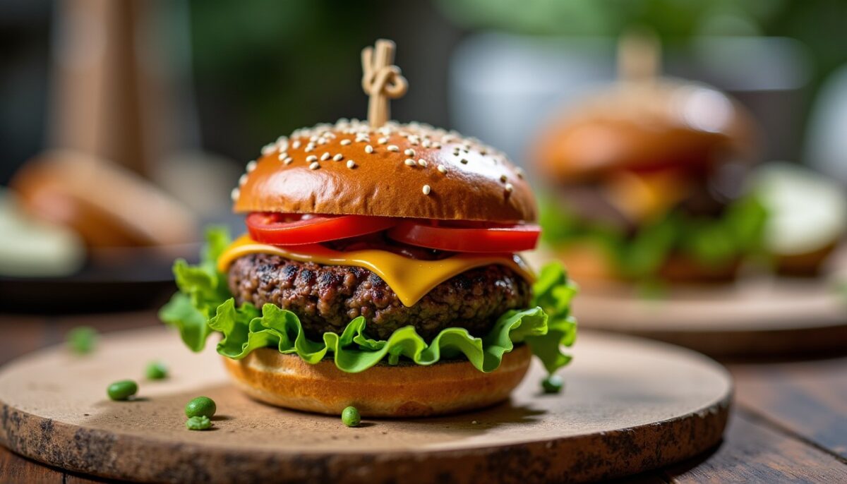 Burger sain fait maison : ingrédients essentiels et recette simple à réaliser