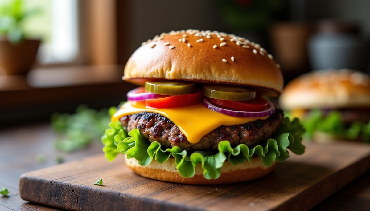 Découvrez la recette inratable du burger maison au bœuf Black Angus Découvrez la recette inratable du burger maison au bœuf Black Angus
