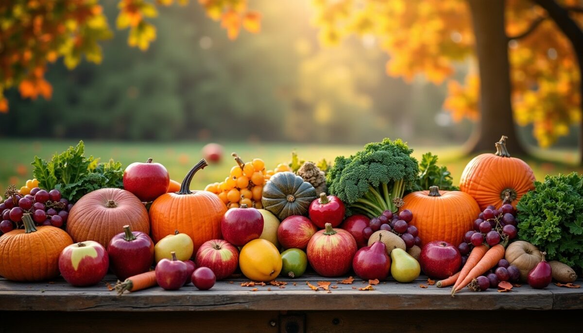 Automne à croquer : calendrier des fruits et légumes de saison, leurs bienfaits et recettes savoureuses