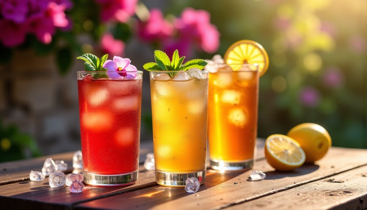 Cocktails Maison et Boissons Glacées : Recettes Fraîches pour un Été Désaltérant