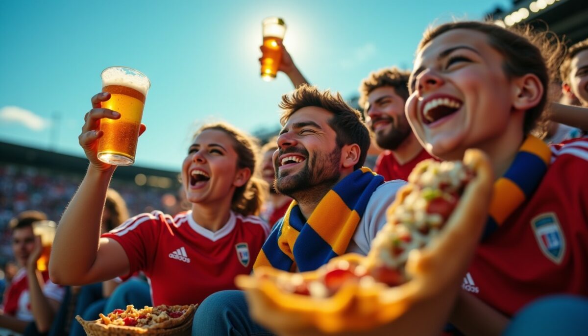 Football et saveurs : les délices préférés des supporters durant les grandes rencontres